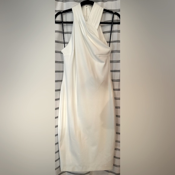 RACHEL Rachel Roy Dresses & Skirts - RACHEL ROY White Halter Sheath Dress Like New Size M